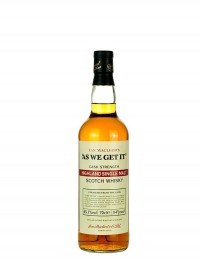 As We Get It Highland Single Malt Scotch Whisky 700ml